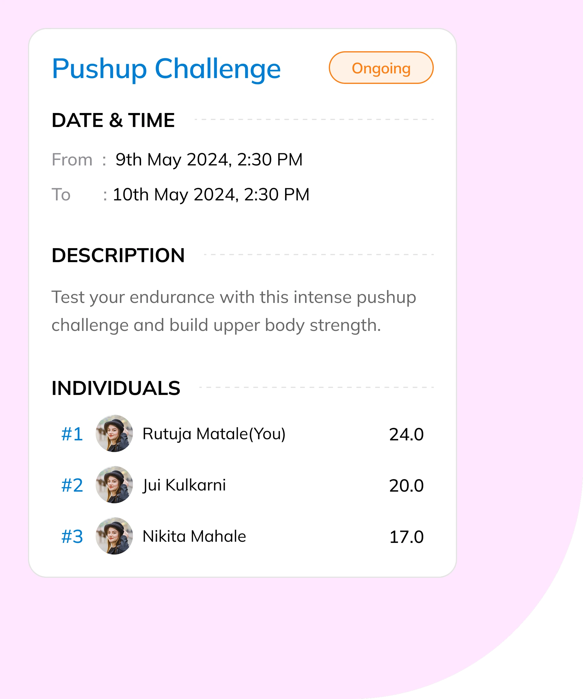 Challenge Management